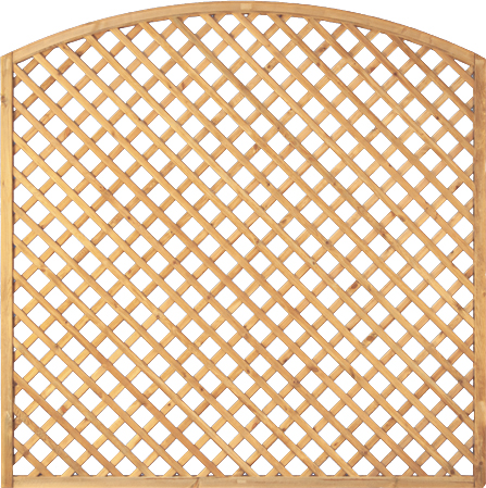 Bogen-Rankzaun 6x6cm Gitter, 180x180/160cm. kdi
