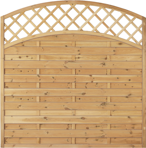 Flechtzaun Maxi-Doppelbogen 180x180/160 cm kdi grün
