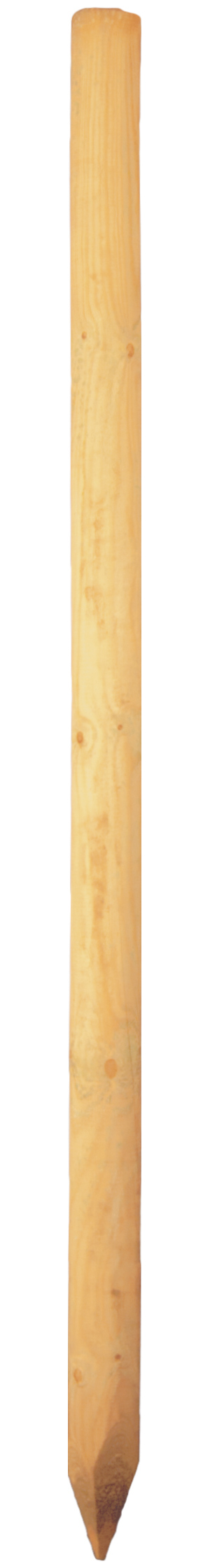 T&J Baumpfähle kdi grün, gefräst, gefast, gespitzt