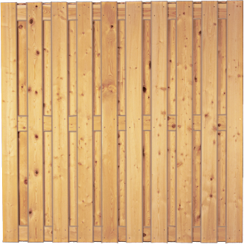 NEWA Sichtschutzelement sibirische Lärche - B 180 x H 180 cm