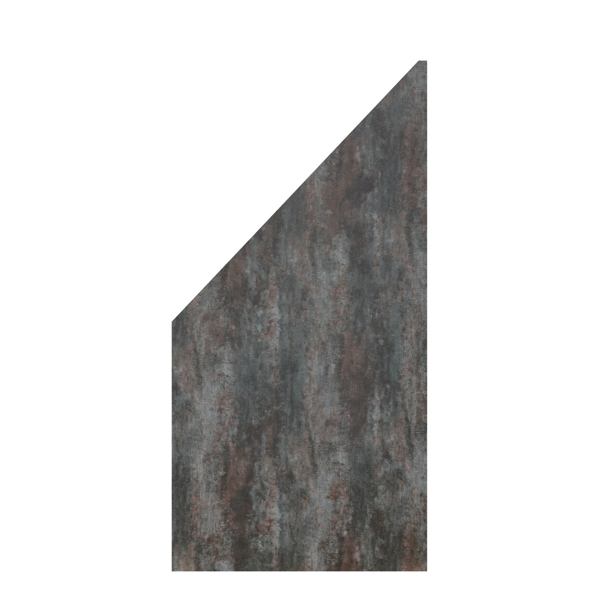 SYSTEM KERAMIK Sichtschutz Darknight 90x180/90 cm, 6mm Element Steinoptik