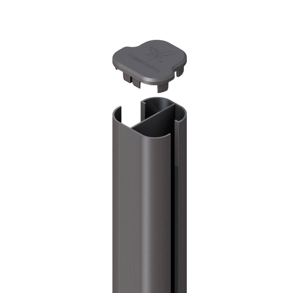 SYSTEM Eck-Steckpfosten BASIC aus Aluminium von TraumGarten