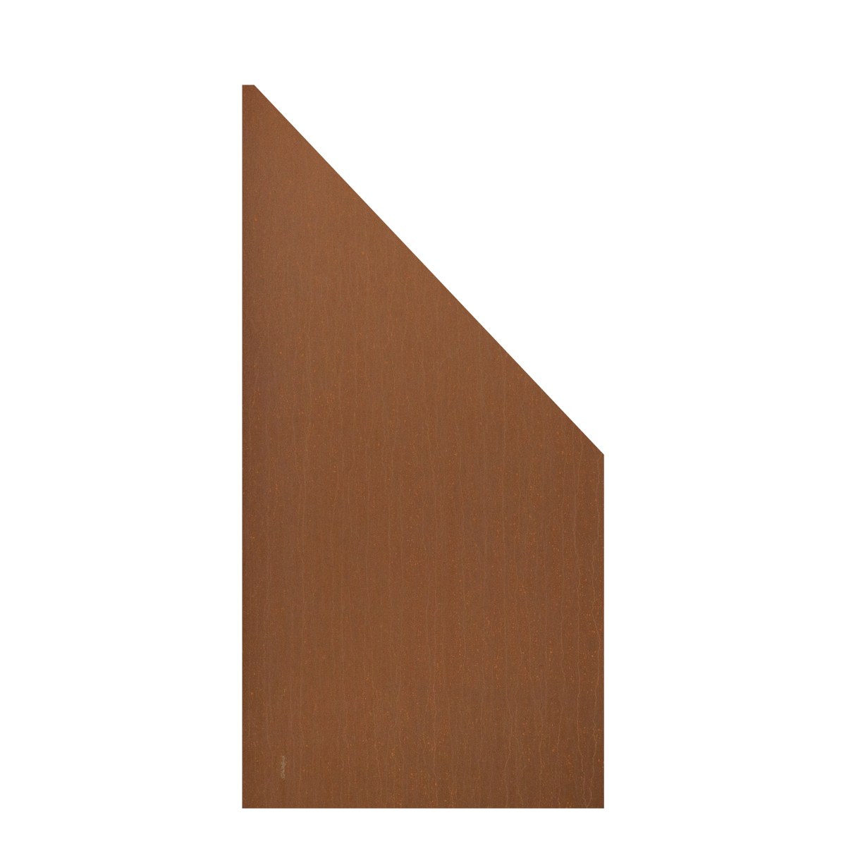 SYSTEM BOARD Sichtschutz Corten-Stahl 90x180/90 cm Edelrost, Anschlusselement rechts