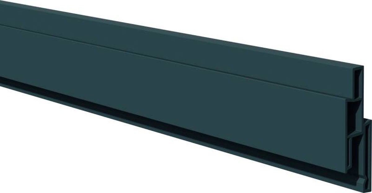 LIGHTLINE Dekorleiste anthrazit 17x25 mm, L 180 cm
