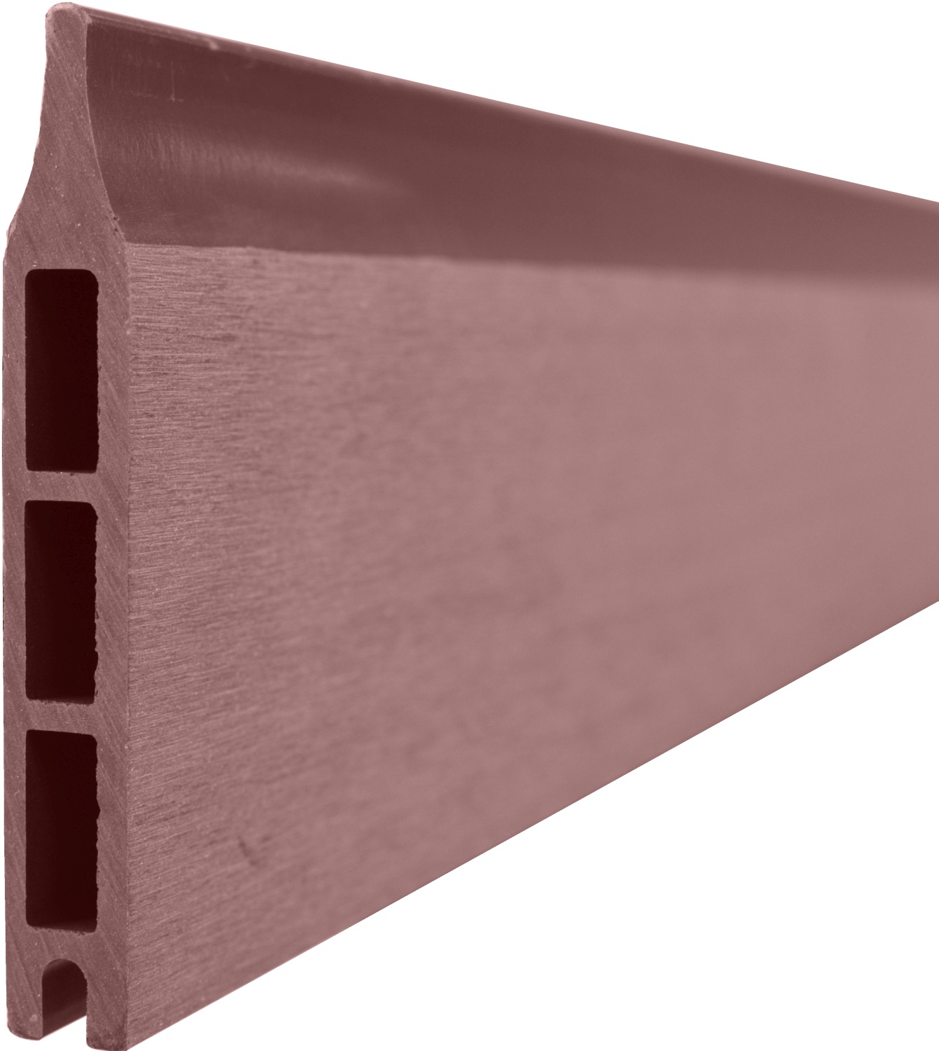 WOLLBACH WPC-Steckzaunlamelle 2x14x175 cm mokka