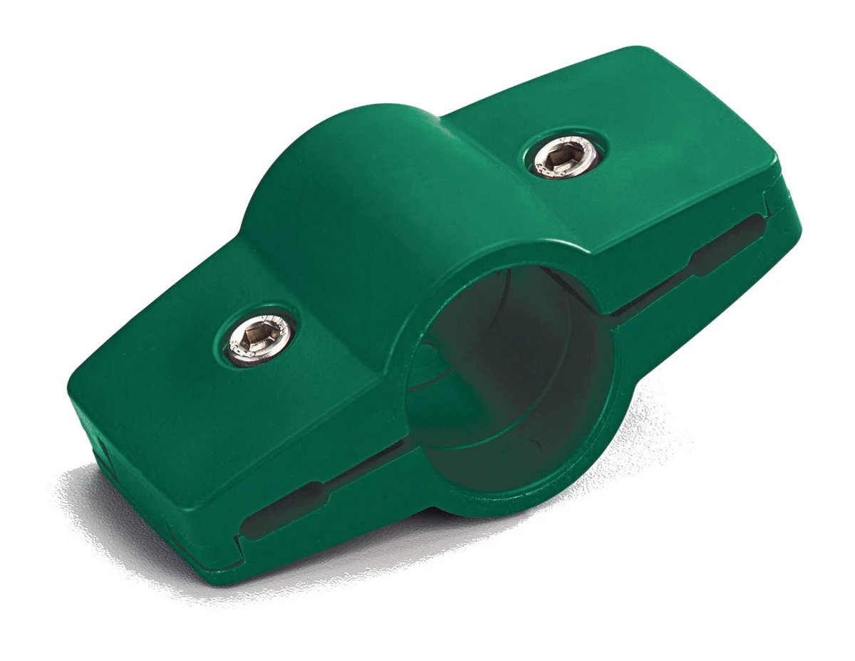 STRONG Endlosverbinder für Gitterzäune, Kunststoff grün