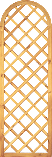 Barock-Rankelement rund 60x180/150 cm, 10x10cm Gitter, kdi