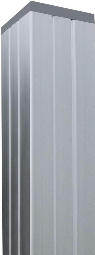 Torpfosten 270 cm für T&J Steckzaun-Serien, Aluminium