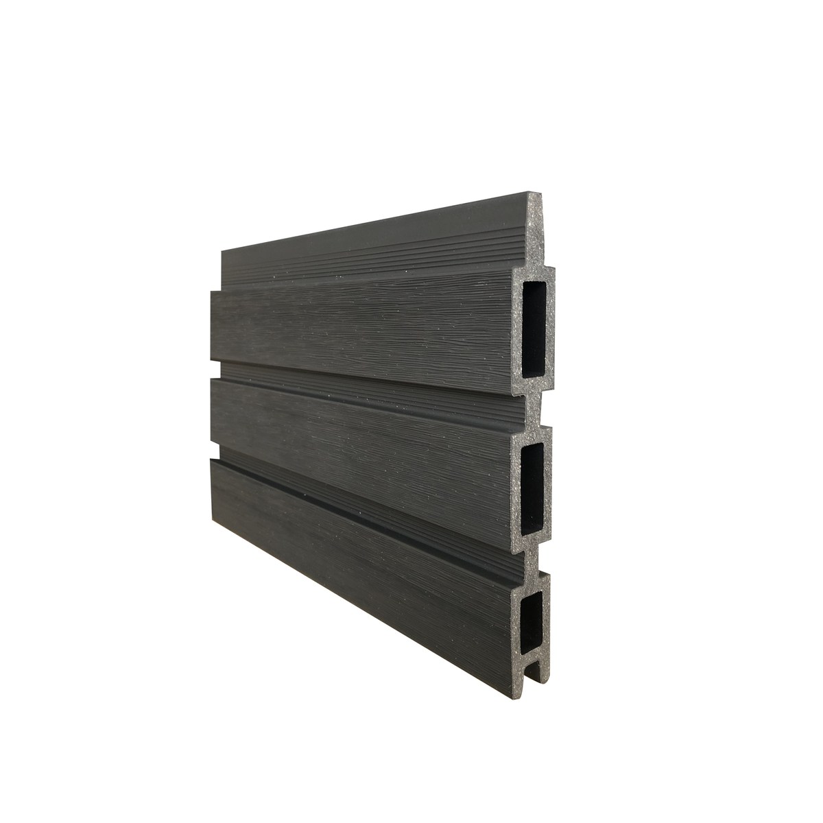 WAREN WPC-Steckzaun-Set 175x180 cm Farbe CHARCOAL