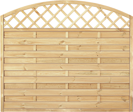 Maxi-Bogen Sichtschutz mit Rankgitter kdi grün 180 x 150/130 cm