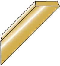 Kopfband für Pergola 9 x 4,5 x 35 cm, kdi grün
