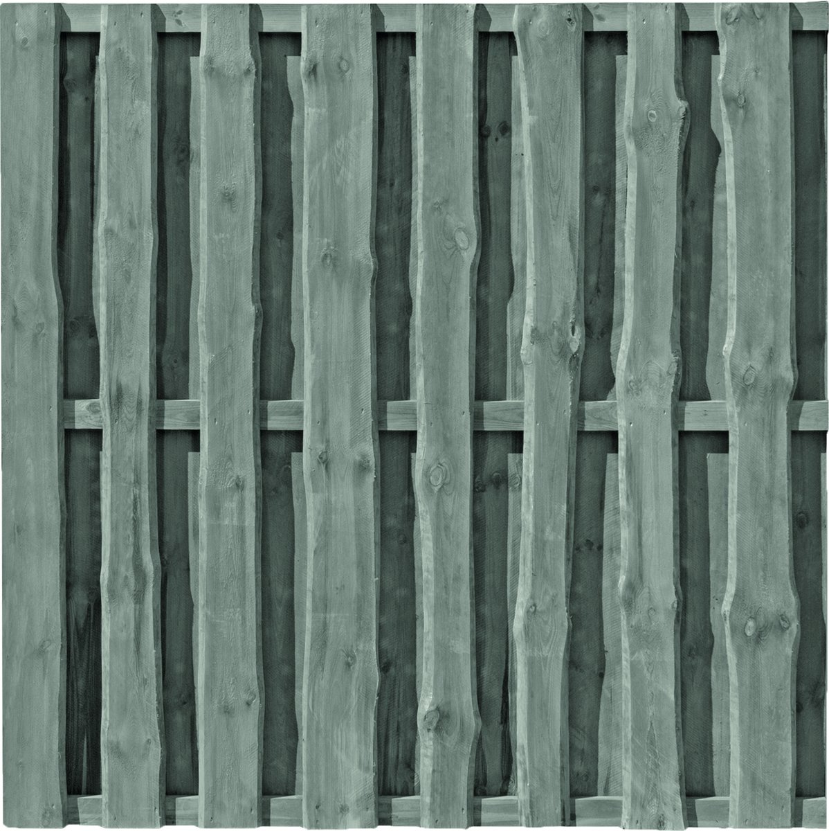 FALSTER Sichtschutz-Element 180 x 180 cm sägerau, Kiefer/Fichte kdi grau