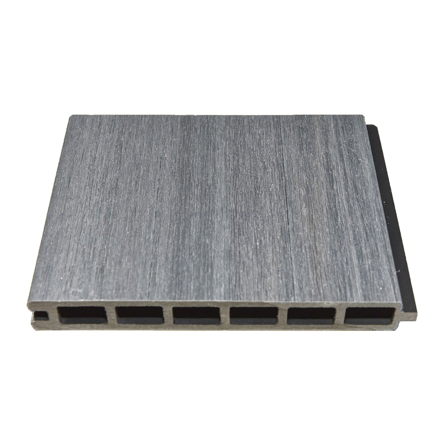 ELSKOP Steckzaun-Set für ein WPC-Zaunfeld 179x176 cm grau