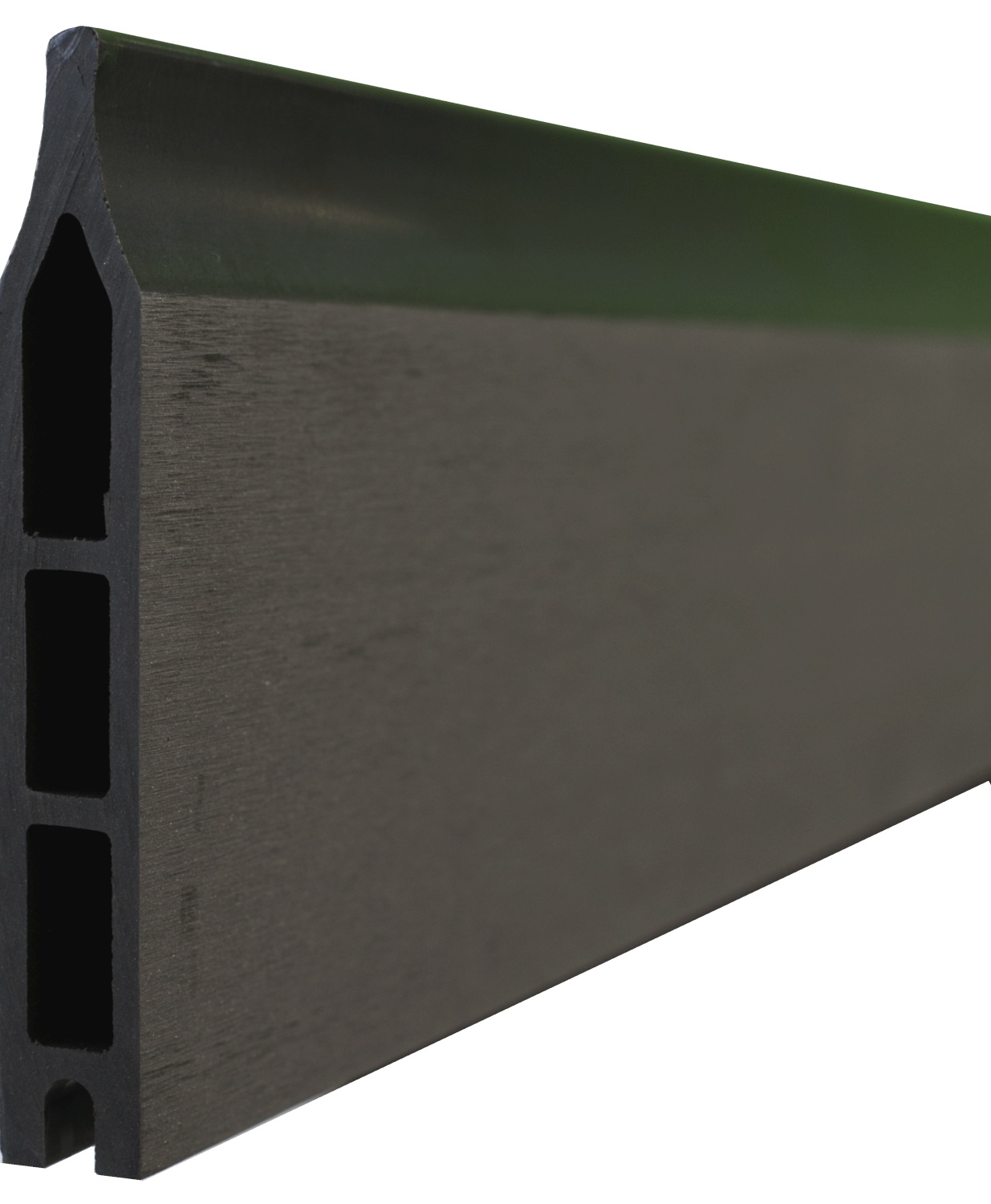 WOLLBACH WPC-Steckzaunlamelle 2x14x175 cm anthrazit