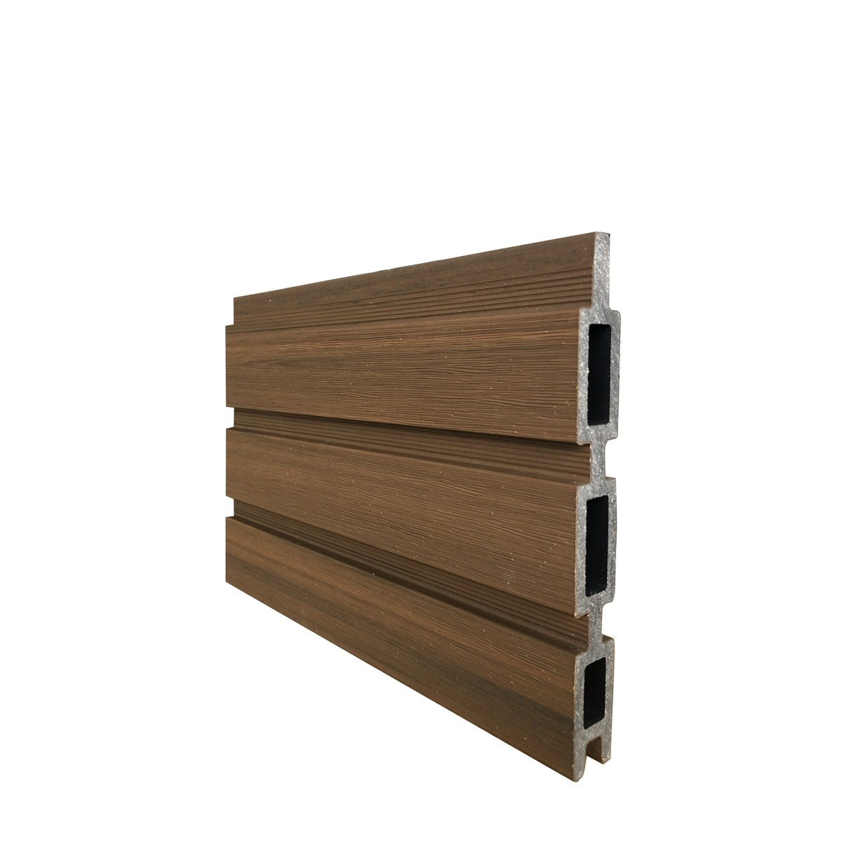 WAREN WPC-Steckzaun-Set 175x180 cm Farbe TEAK