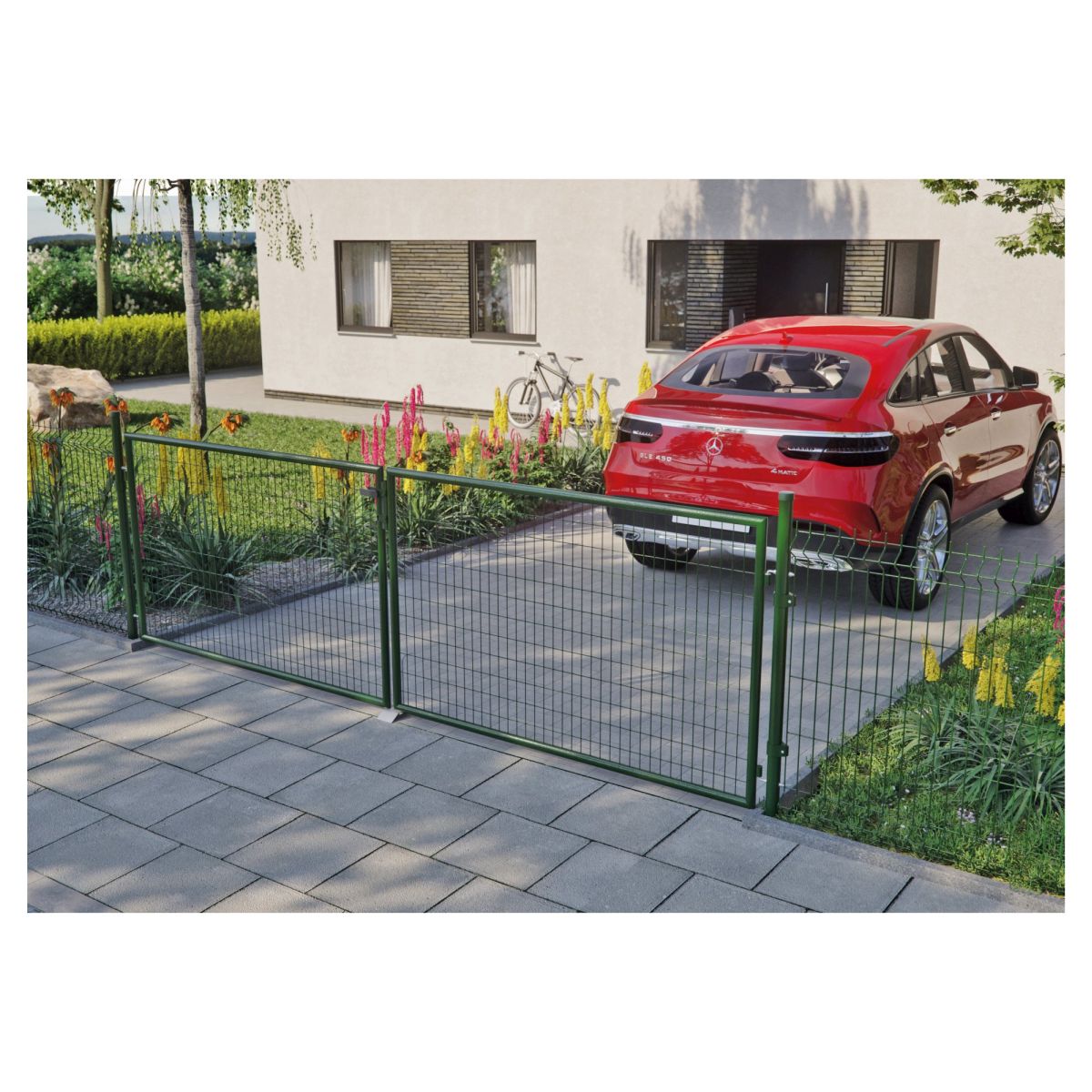 STRONG Toranschlag grün  RAL 6005