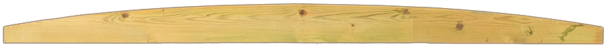 TRELLEBORG System Bogenbrett, kdi - 180 x 14,5 x 2,8 cm