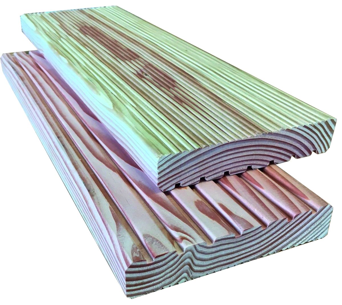 Terrassendiele-Douglasie 28 x 145 x 3000 mm, feingeriffelt/genutet