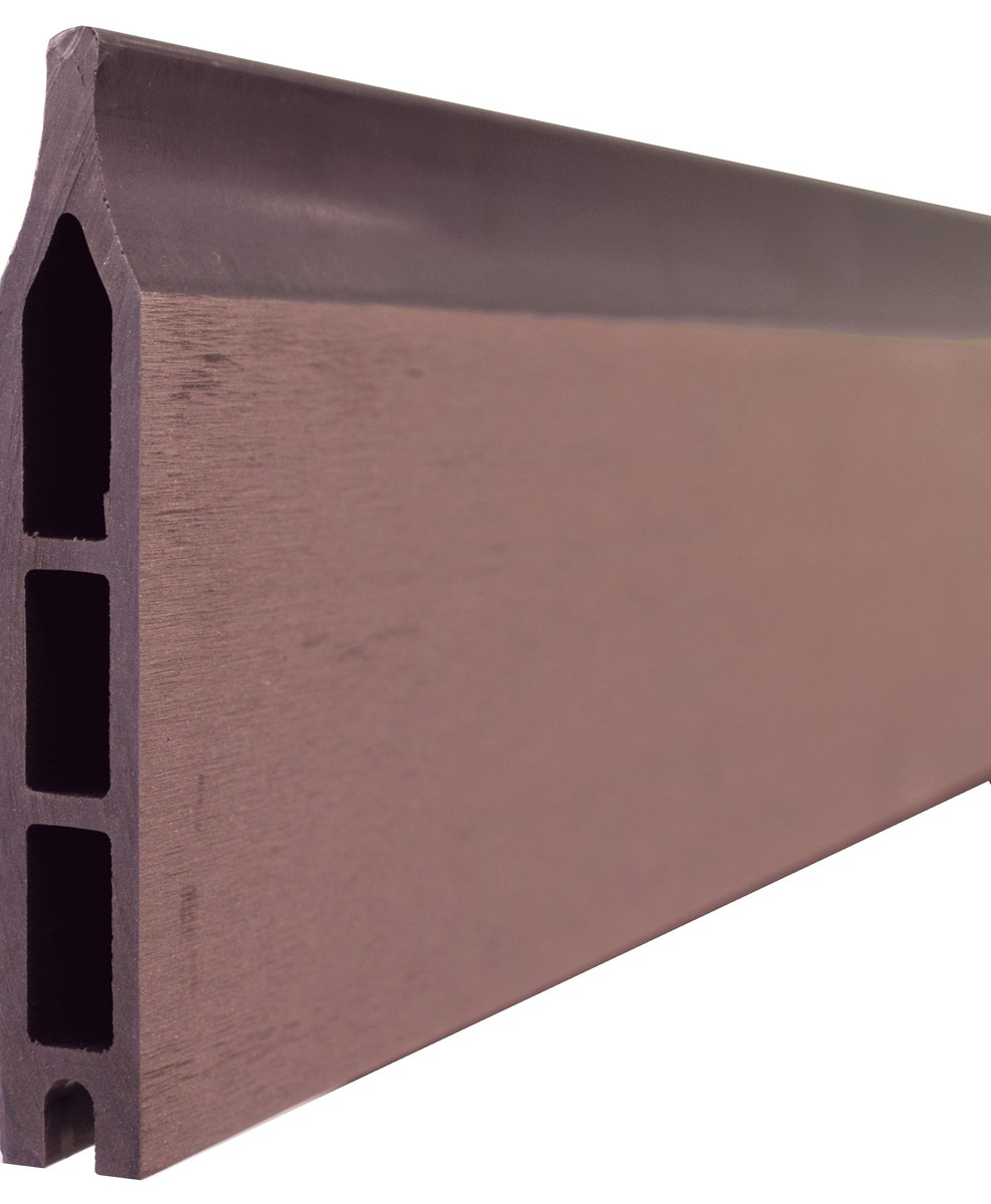 WOLLBACH WPC-Steckzaun-Set 175x180 cm mokka