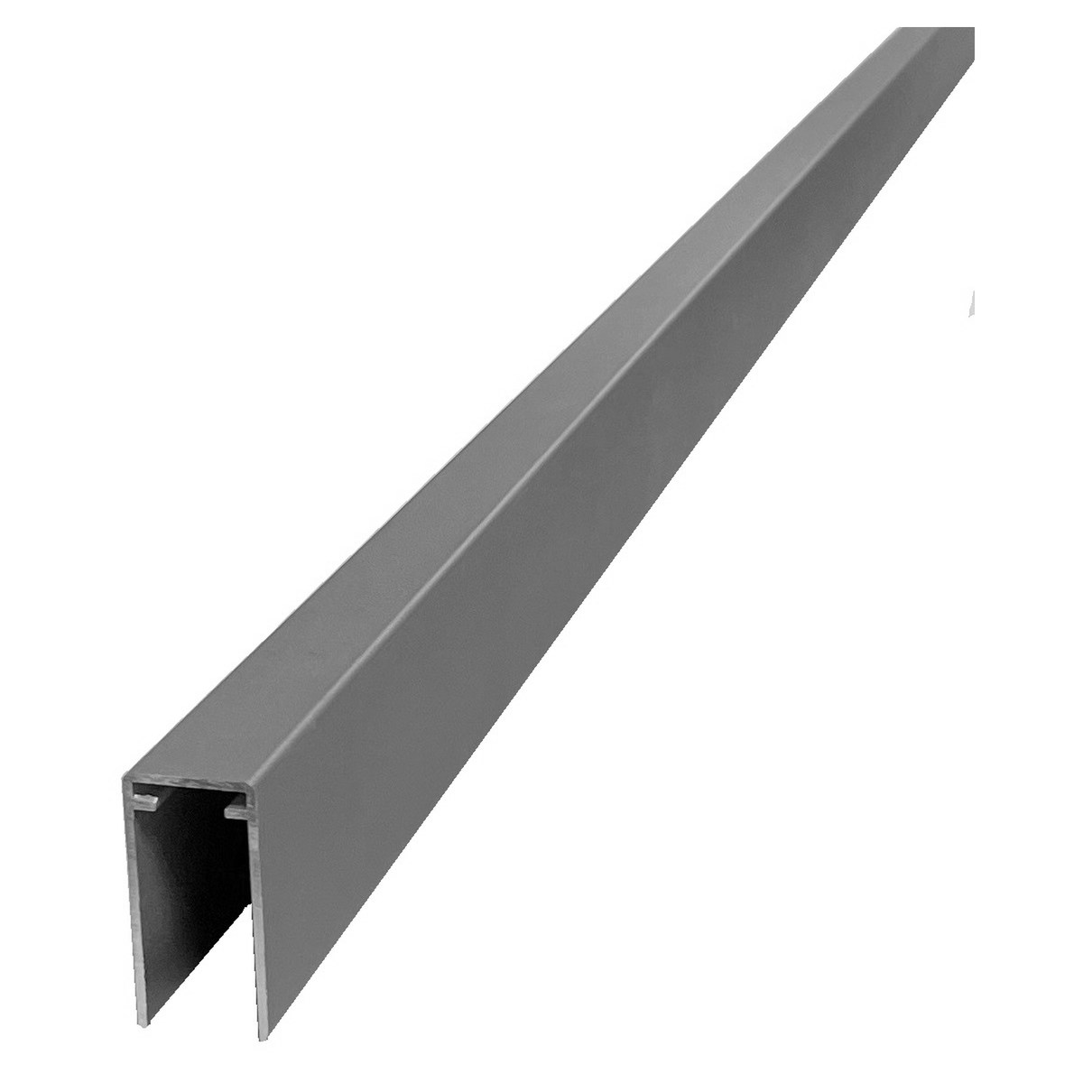 ECOSTECK-Set für Senkrechtmontage 165,5 cm anthrazit