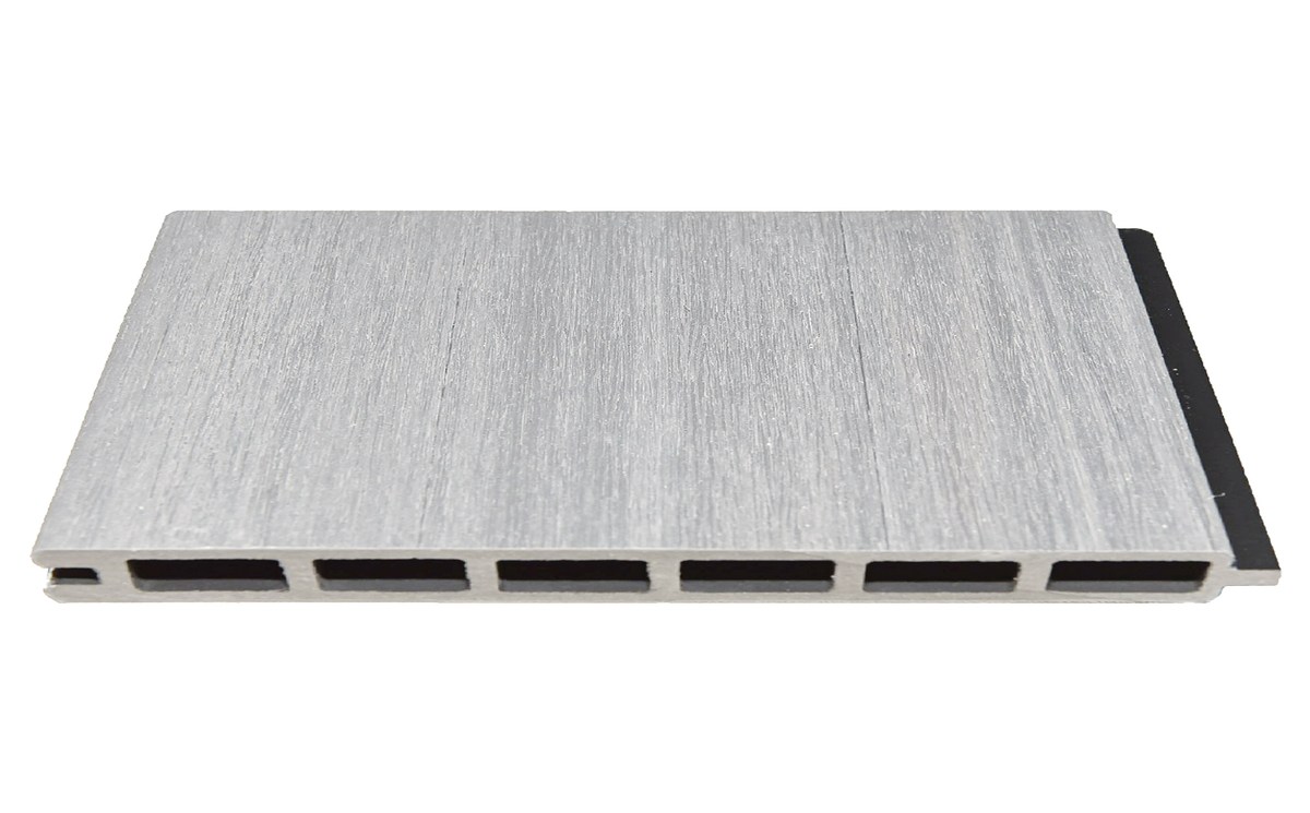 ELZE WPC-Zaunlamelle 2x28x179cm beige co-extrudiert