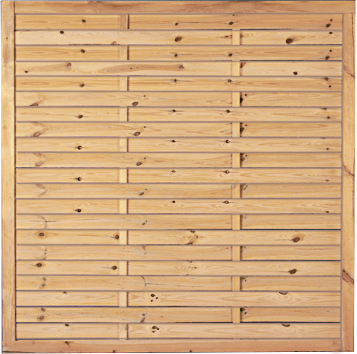 Lamellen-Sichtschutzzaun kdi grün 150x150 cm