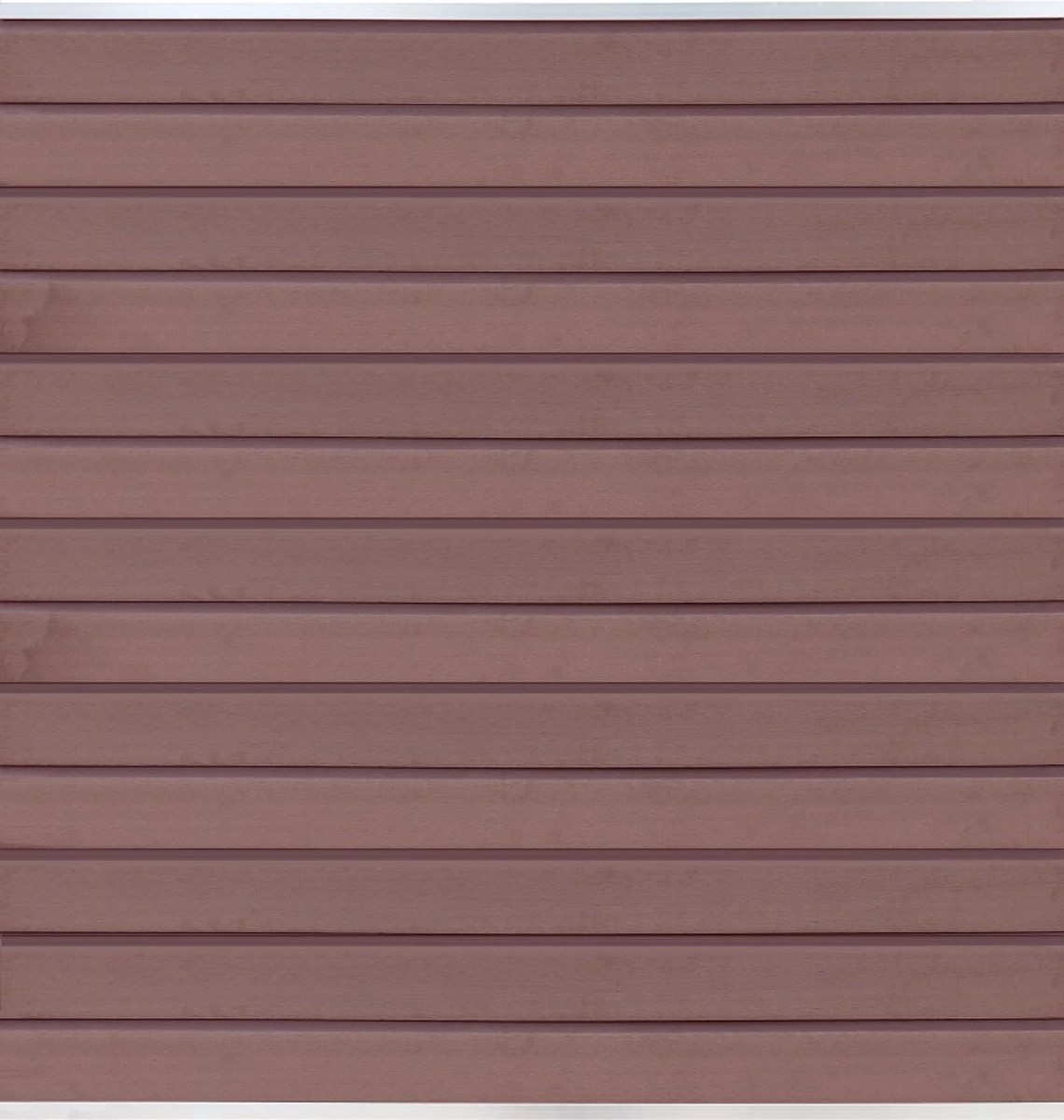 WOLLBACH WPC-Steckzaun-Set 175x180 cm mokka