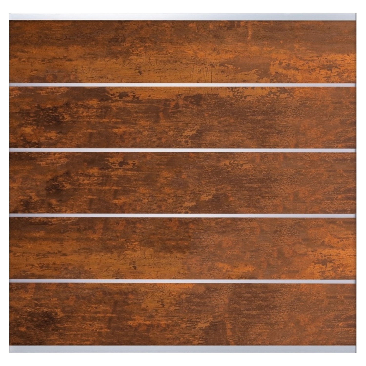 FARÖ-Serie HPL-Steckzaun-Set 179x178 cm Deko-Rost