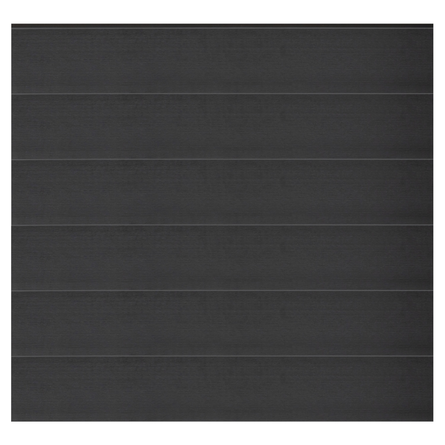 ELZE Steckzaun-Set für ein WPC-Zaunfeld 179x176 cm anthrazit, coextrudiert